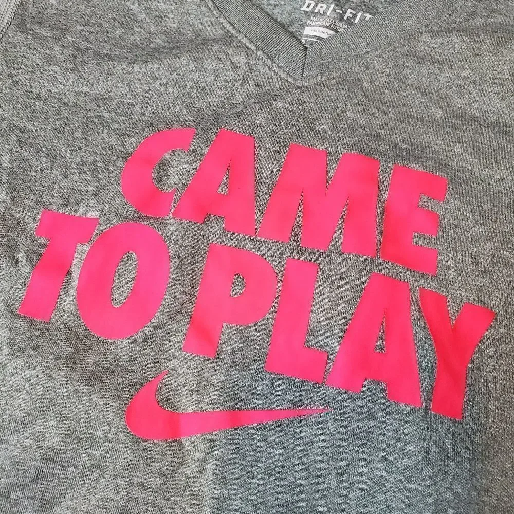 NIKE Dri-Fit V-Neck Tee - Sz. Small